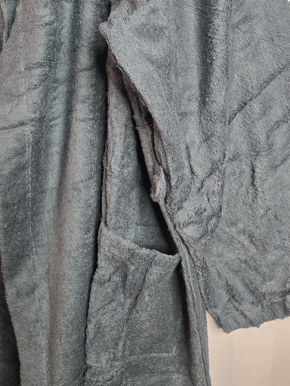 SIORO Men Size XXL Terry Cotton Hooded Robe, Pockets, Absorbent Kimono Style,NWT - Picture 10 of 11